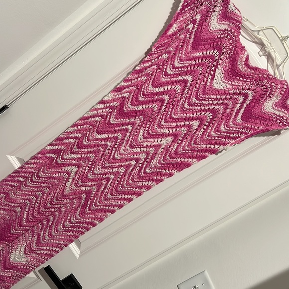 Vintage knit crochet sweatermaxi dress - Picture 2 of 7